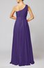 Modest Sleeveless Zipper Chiffon Floor Length Evening Dresses