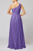 Modest Sleeveless Zipper Chiffon Floor Length Evening Dresses