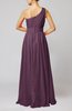 Modest Sleeveless Zipper Chiffon Floor Length Evening Dresses