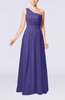 Modest Sleeveless Zipper Chiffon Floor Length Evening Dresses