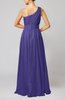 Modest Sleeveless Zipper Chiffon Floor Length Evening Dresses
