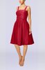 Modest A-line Thick Straps Sleeveless Knee Length Little Black Dresses