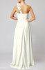Romantic Column One Shoulder Sleeveless Ruching Evening Dresses