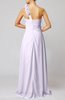 Romantic Column One Shoulder Sleeveless Ruching Evening Dresses