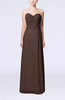 Elegant Column Sweetheart Sleeveless Draped Wedding Guest Dresses