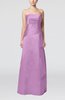 Elegant Sheath Sleeveless Backless Satin Ruching Wedding Guest Dresses