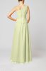 Elegant Sheath Zipper Chiffon Floor Length Wedding Guest Dresses