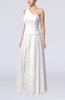 Elegant Sheath Zipper Chiffon Floor Length Wedding Guest Dresses