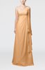 Glamorous Garden Empire One Shoulder Floor Length Beaded Bridal Gowns