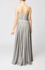 Classic Column One Shoulder Sleeveless Chiffon Pleated Prom Dresses