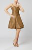 Informal A-line Sleeveless Zipper Pleated Club Dresses