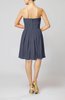 Simple Sleeveless Zip up Chiffon Pleated Graduation Dresses