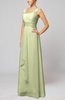 Informal Outdoor Thick Straps Sleeveless Zip up Floor Length Bridal Gowns