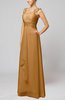 Informal Outdoor Thick Straps Sleeveless Zip up Floor Length Bridal Gowns