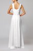 Informal Outdoor Thick Straps Sleeveless Zip up Floor Length Bridal Gowns