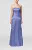 Elegant Strapless Backless Silk Like Satin Ribbon Bridesmaid Dresses