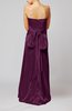 Elegant Strapless Backless Silk Like Satin Ribbon Bridesmaid Dresses