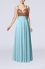 Elegant Empire Sweetheart Sleeveless Backless Chiffon Graduation Dresses