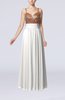 Elegant Empire Sweetheart Sleeveless Backless Chiffon Graduation Dresses