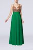 Elegant Empire Sweetheart Sleeveless Backless Chiffon Graduation Dresses