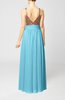 Elegant Empire Sweetheart Sleeveless Backless Chiffon Graduation Dresses