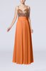 Elegant Empire Sweetheart Sleeveless Backless Chiffon Graduation Dresses