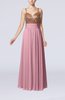 Elegant Empire Sweetheart Sleeveless Backless Chiffon Graduation Dresses