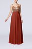Elegant Empire Sweetheart Sleeveless Backless Chiffon Graduation Dresses