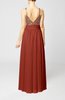 Elegant Empire Sweetheart Sleeveless Backless Chiffon Graduation Dresses