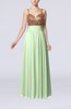 Elegant Empire Sweetheart Sleeveless Backless Chiffon Graduation Dresses