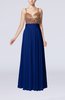 Elegant Empire Sweetheart Sleeveless Backless Chiffon Graduation Dresses