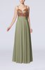 Elegant Empire Sweetheart Sleeveless Backless Chiffon Graduation Dresses