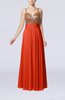 Elegant Empire Sweetheart Sleeveless Backless Chiffon Graduation Dresses