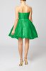 Cinderella Sleeveless Backless Organza Mini Flower Homecoming Dresses