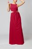 Informal Column Bateau Sleeveless Chiffon Evening Dresses