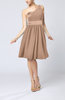 Modern A-line One Shoulder Sleeveless Chiffon Bridesmaid Dresses