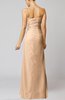 Elegant Sheath Sleeveless Zip up Floor Length Bridesmaid Dresses