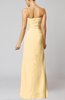 Elegant Sheath Sleeveless Zip up Floor Length Bridesmaid Dresses