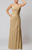 Elegant Sheath Sleeveless Zip up Floor Length Bridesmaid Dresses