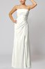 Elegant Sheath Sleeveless Zip up Floor Length Bridesmaid Dresses