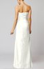 Elegant Sheath Sleeveless Zip up Floor Length Bridesmaid Dresses