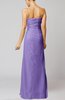 Elegant Sheath Sleeveless Zip up Floor Length Bridesmaid Dresses