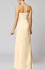 Elegant Sheath Sleeveless Zip up Floor Length Bridesmaid Dresses