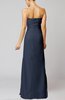 Elegant Sheath Sleeveless Zip up Floor Length Bridesmaid Dresses