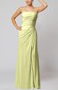 Elegant Sheath Sleeveless Zip up Floor Length Bridesmaid Dresses