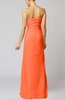 Elegant Sheath Sleeveless Zip up Floor Length Bridesmaid Dresses