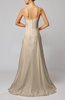 Elegant Destination Empire Sleeveless Backless Chiffon Sweep Train Bridal Gowns
