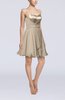 Sexy A-line Zip up Mini Ribbon Graduation Dresses