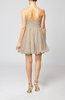 Sexy A-line Zip up Mini Ribbon Graduation Dresses