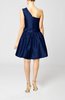 Plain A-line Zipper Taffeta Mini Pleated Prom Dresses